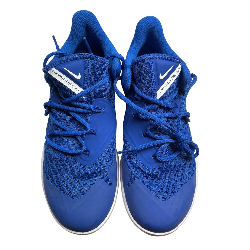 Nike Zoom Hyperspeed Court Royal Blue‎ White Sneakers Shoes Men 7.5 Women 9